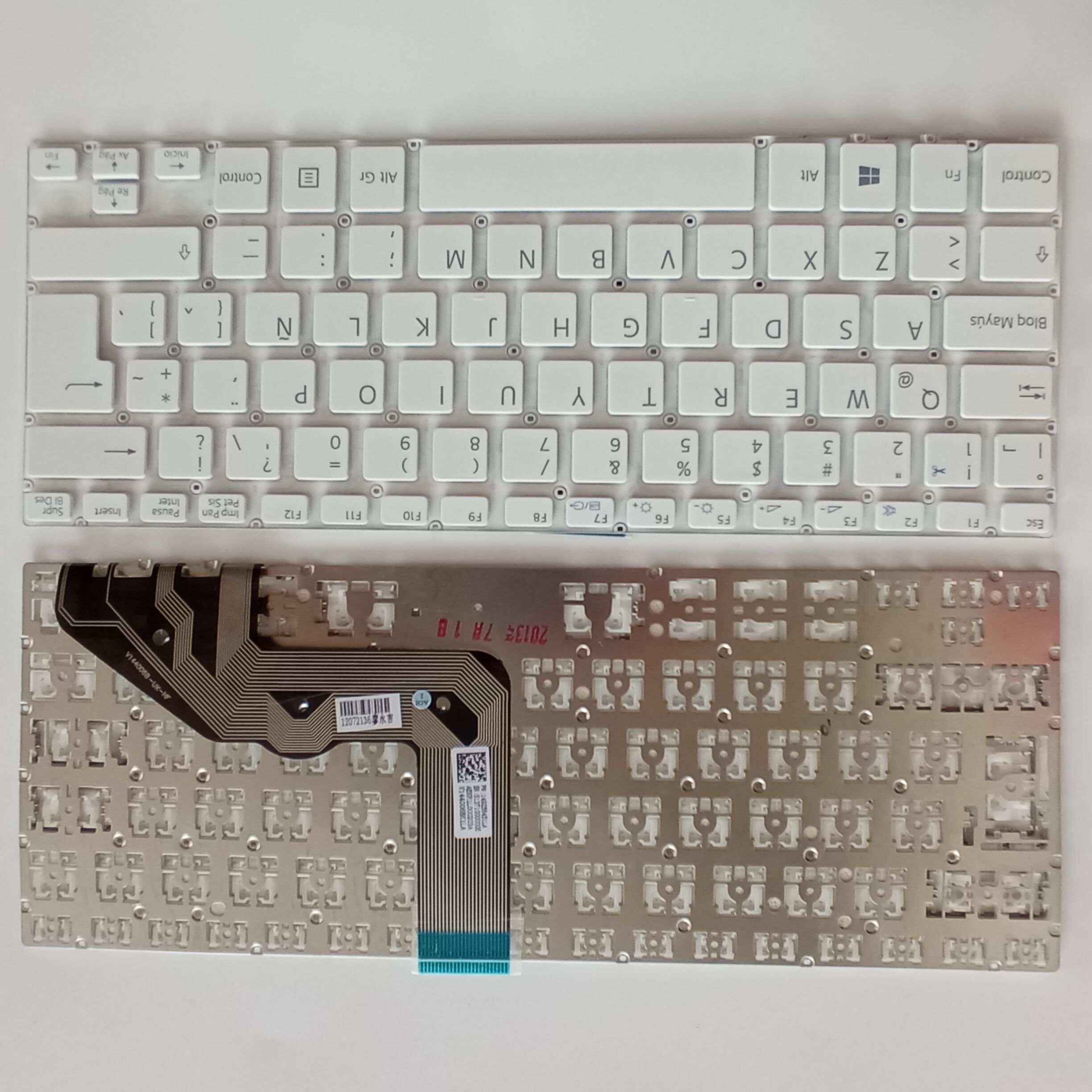 Picture of New Replacement Laptop Keyboard For SONY SONY-Z WHITE LA Layout